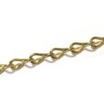 Brass Jack Chain - 16g - priced per foot