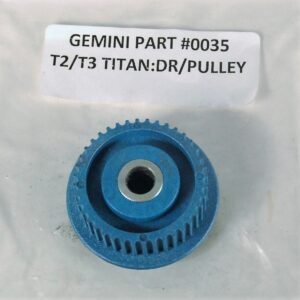 TAURUS II.2 & TAURUS 3 - DRIVE PULLEY