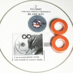 TAURUS 3 BLADE KIT - BLADE + 2 ORANGE GROMMETS
