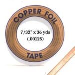 EDCO 7/32 COPPER FOIL 36 YARDS, 1.25MIL"