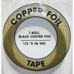 EDCO 1/2 BLACK BACKED COPPER FOIL 36 YARDS"