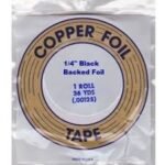 EDCO 1/4 BLACK BACKED FOIL 36 YARDS"