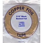 EDCO 3/16 BLACK BACKED FOIL 36 YARDS"