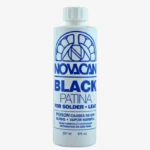 NOVACAN BLACK PATINA FOR SOLDER - 8 OZ.
