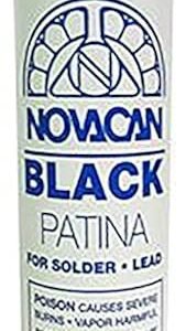 NOVACAN BLACK PATINA FOR SOLDER - 16oz.