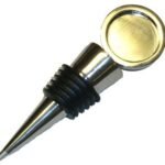 Wine Bottle Stopper (Round Insert Top)