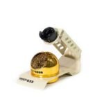 Hakko iron holder with tip cleaner