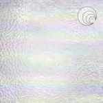 OCEANSIDE - CLEAR HAMMERED IRIDESCENT FUSIBLE