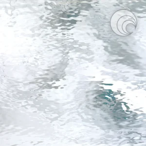 OCEANSIDE - CLEAR WATERGLASS - FUSIBLE