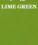 YOUGHIOGHENY - LIME GREEN OPAL - FUSIBLE 96