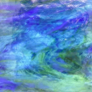 YOUGHIOGHENY - TURQUOISE ICE WITH COBALT BLUE AND DARK GREEN