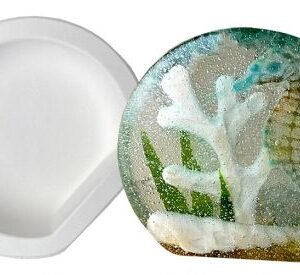 ROUND VERTICAL PAPERWEIGHT