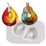 2 HOLEY TEAR DROP MOLD 3.23 X 5.5""