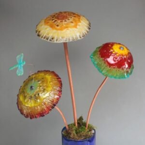 FRIT CASTED MUSHROOOM CAP MOLD 8 DIAMETER"