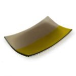 BULLSEYE RECTANGULAR SLUMPER MOLD 14.8 X 7.4" X 1.7""