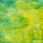 UROBOROS - BLUE AND YELLOW ON WHITE,RING MOTTLE