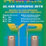 Aanraku - 3/4" - 220 grit fine glass grinding bits ( 2pk)