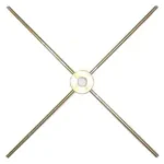 10GA 4 WAY SOLID BRASS SPIDER