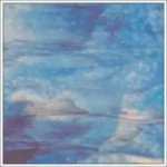 UROBOROS - COBALT BLUE AND WHITE OPAL, WITH SKY BLUE AND GOLD-PURPLE HIGHLIGHTS