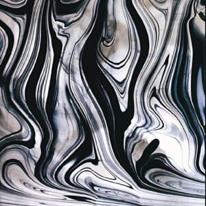 OCEANSIDE BLACK/CLEAR BAROQUE