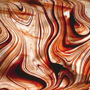 OCEANSIDE - BURGUNDY/CLEAR BAROQUE CATHEDRAL