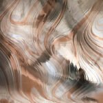 OCEANSIDE CINNAMON/CLEAR BAROQUE