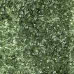 OCEANSIDE FRIT LIGHT OLIVE TRANSPARENT COARSE