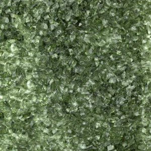 OCEANSIDE FRIT LIGHT OLIVE TRANSPARENT COARSE