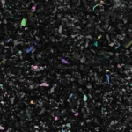 UROBOROS - 96 FRIT - COARSE BLACK OPAL IRIDIZED (56R)