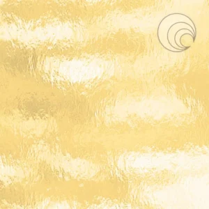 OCEANSIDE - PALEST AMBER ROUGH ROLLED - FUSIBLE