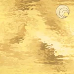 OCEANSIDE - PALE AMBER WATERGLASS - FUSIBLE