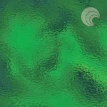 OCEANSIDE - MEDIUM GREEN SOLID TRANSPARENT HAMMERED FUSIBLE