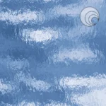 OCEANSIDE - PALE BLUE ROUGH ROLLED FUSIBLE