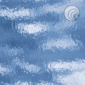 OCEANSIDE - PALE BLUE ROUGH ROLLED FUSIBLE