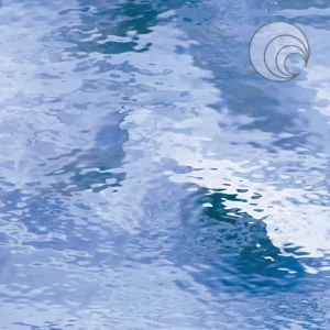 OCEANSIDE - PALE BLUE WATERGLASS FUSIBLE