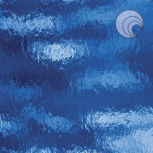 OCEANSIDE - MEDIUM BLUE ROUGH ROLLED FUSIBLE