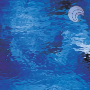 OCEANSIDE - MEDIUM BLUE WATERGLASS - FUSIBLE