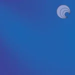 OCEANSIDE DARK BLUE SOLID TRANSPAREN FUSIBLE