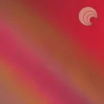 OCEANSIDE - CHERRY RED SOLID TRANSPARENT IRIDESCENT FUSIBLE