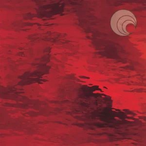 OCEANSIDE - CHERRY RED WATERGLASS