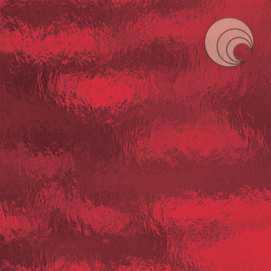 OCEANSIDE RUBY RED ROUGH ROLLED FUSIBLE