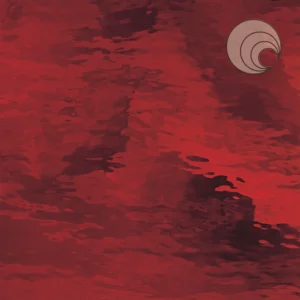 OCEANSIDE RUBY RED WATERGLASS FUSIBE