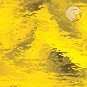 OCEANSIDE YELLOW WATERGLASS FUSIBLE