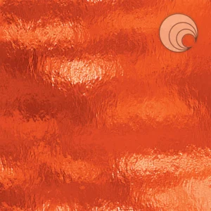 OCEANSIDE - ORANGE ROUGH ROLLED FUSIBLE