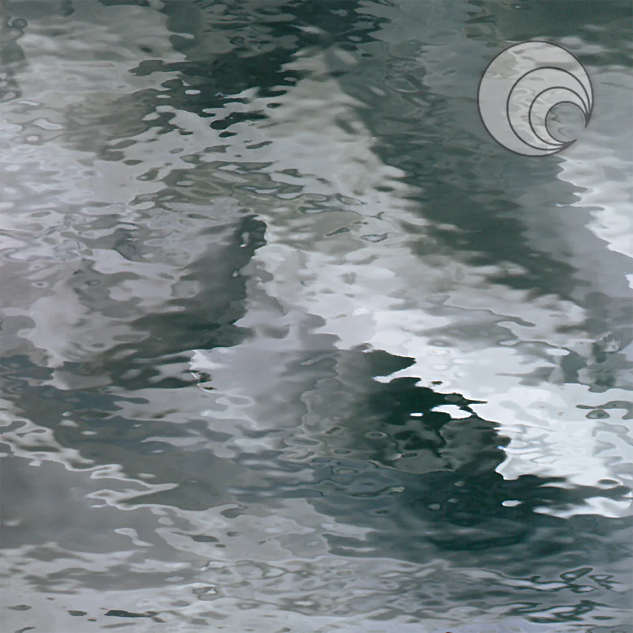 OCEANSIDE PALE GRAY WATERGLASS FUSILE