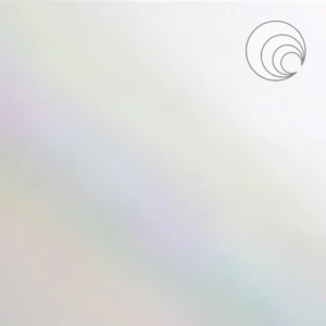 OCEANSIDE - WHITE OPAL IRIDESCENT FUSIBLE