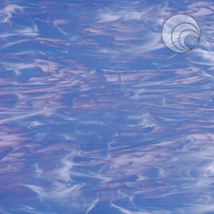 OCEANSIDE - PALE BLUE AND WHITE TRANSLUCENT FUSIBLE