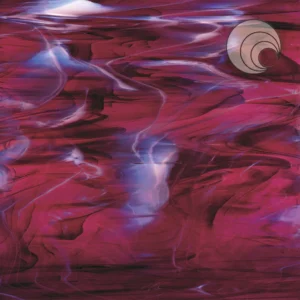 OCEANSIDE DARK PURPLE/WHITE WISPY FUSIBLE