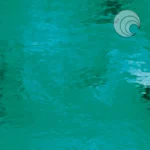 OCEANSIDE - TEAL GREEN WATERGLASS