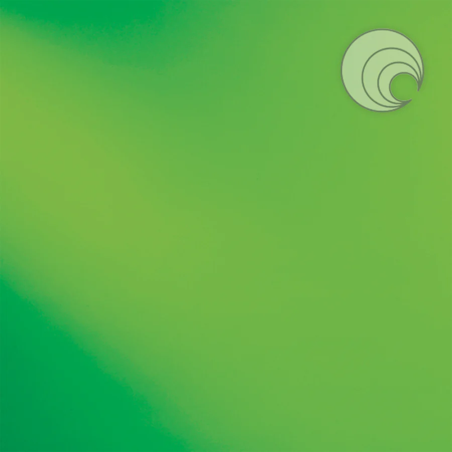 OCEANSIDE - MOSS GREEN SOLID TRANSPARENT FUSIBLE
